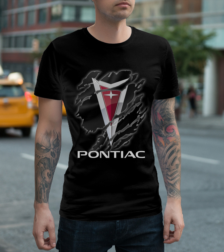 Pontiac Claw Marks Badge Emblem T-Shirt