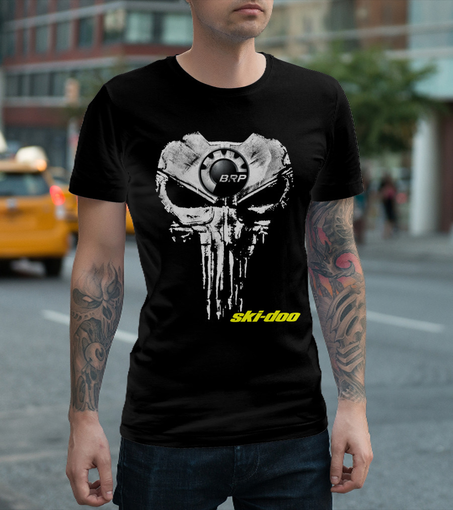 BRP Skull Emblem Ski-Doo T-Shirt