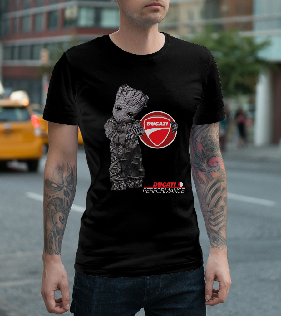 Ducati Performance Groot Embracing Ducati T-Shirt