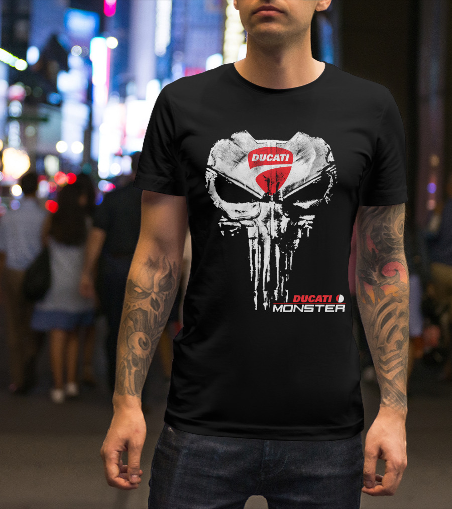 Ducati Monster Skull T-Shirt