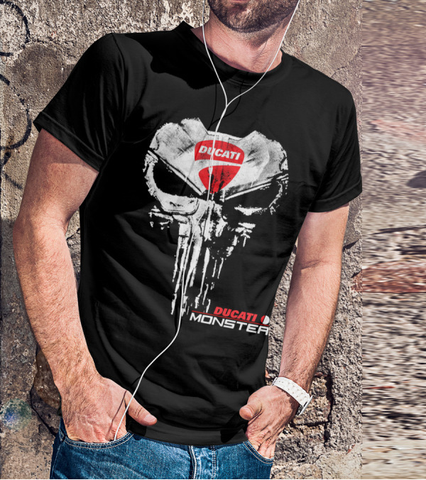 Ducati Monster Skull T-Shirt