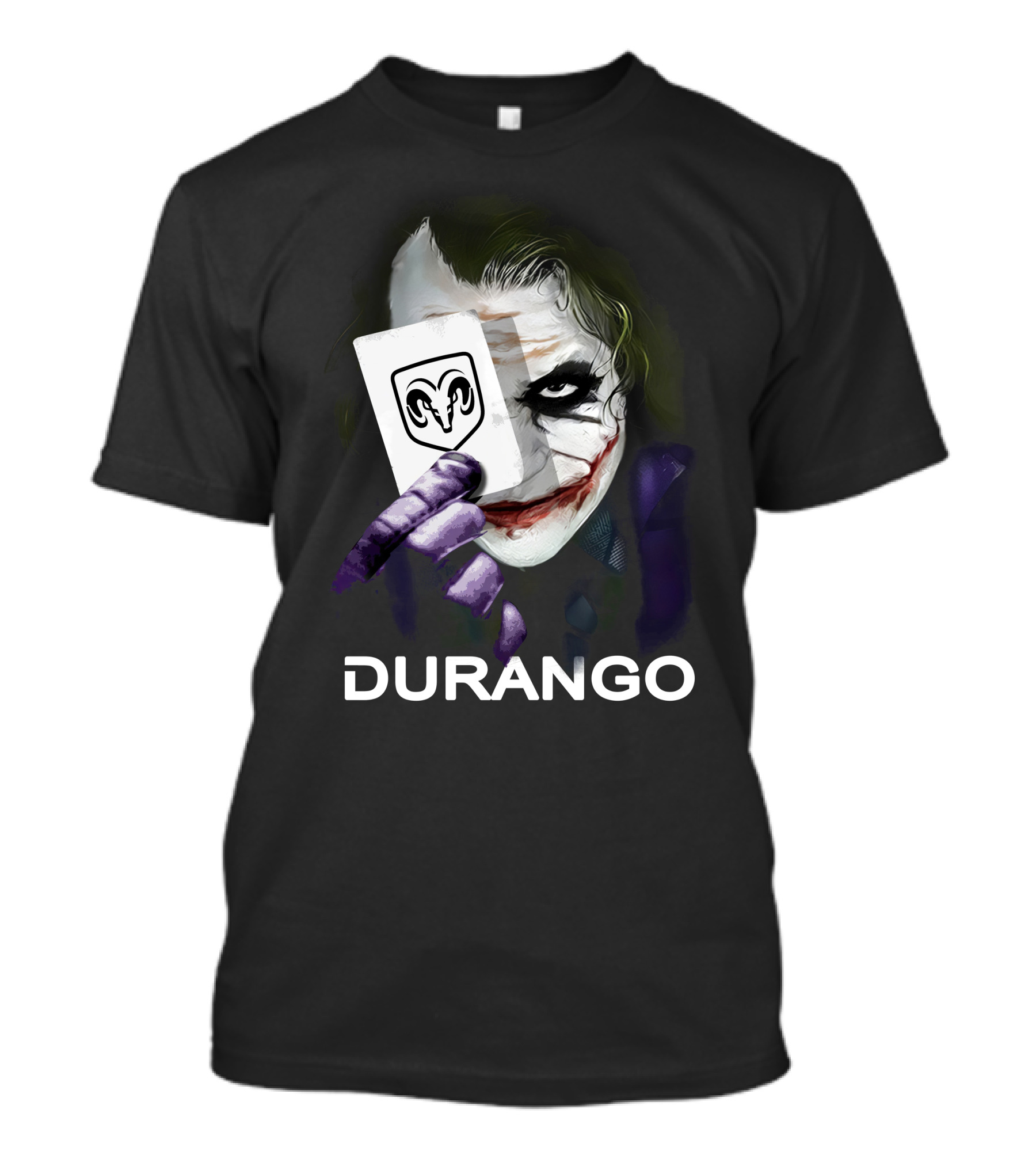 Durango Joker Holding Ram Card T-Shirt