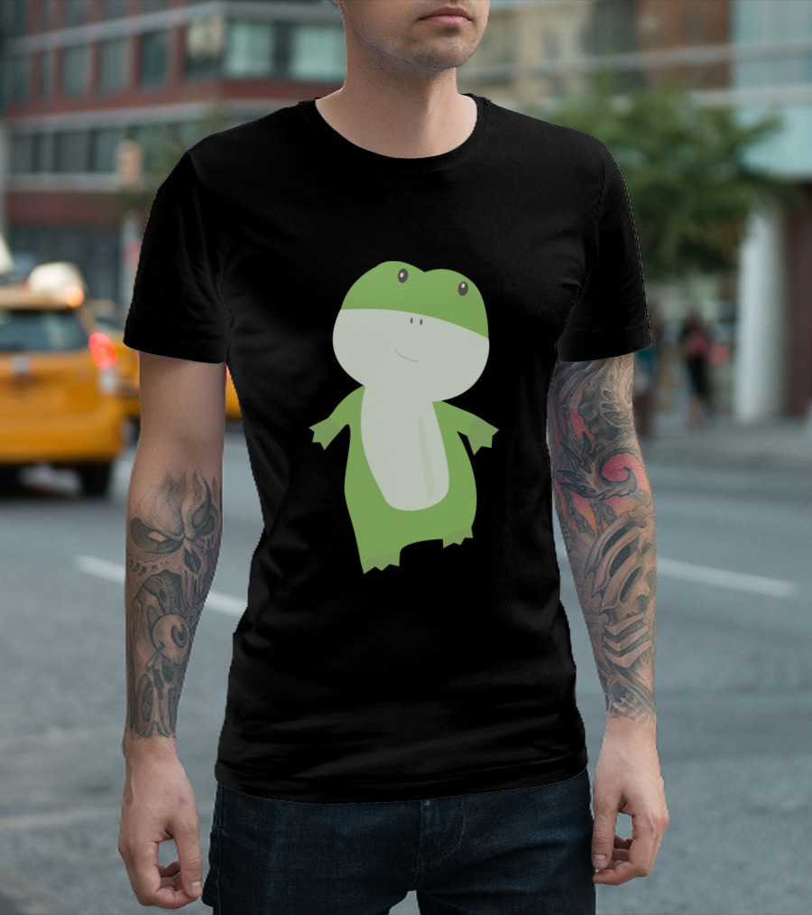 Frog Frogs Cute Cartoon Frog Funny Animal Friends T-Shirt