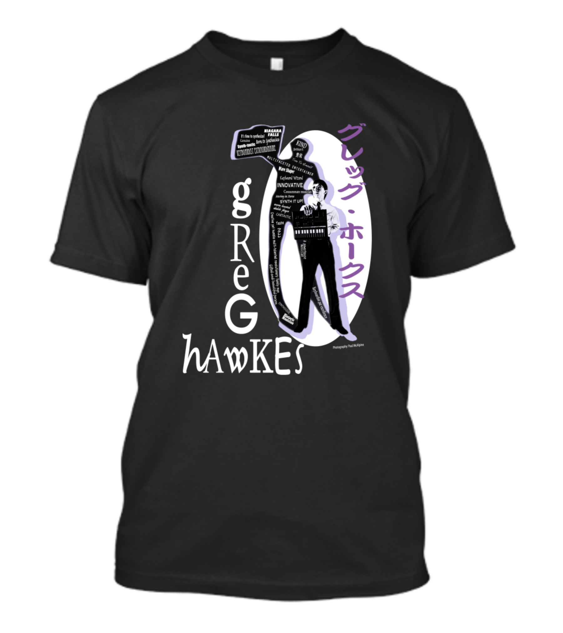 Greg Hawkes Innovative GREG Hawkes T-Shirt