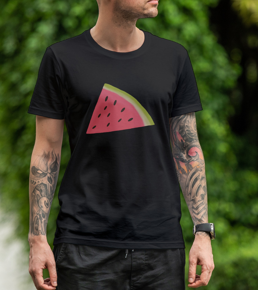 Piece Of Watermelon Slice With Seeds T-Shirt