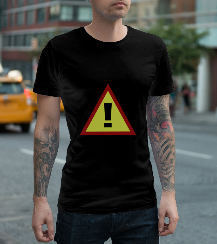 Attention Capitalist Warning Sign T-Shirt
