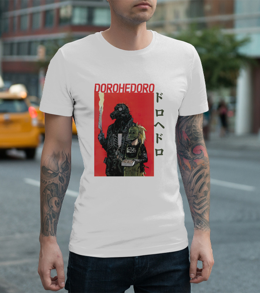 Dorohedoro Anime Kaiman Q Hayashida Character T-Shirt