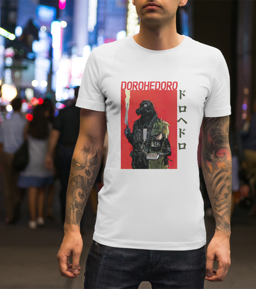 Dorohedoro Anime Kaiman Q Hayashida Character T-Shirt