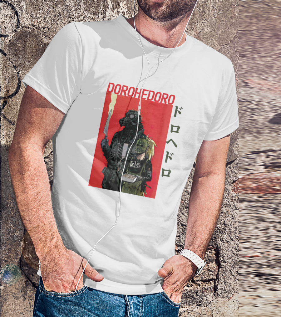 Dorohedoro Anime Kaiman Q Hayashida Character T-Shirt