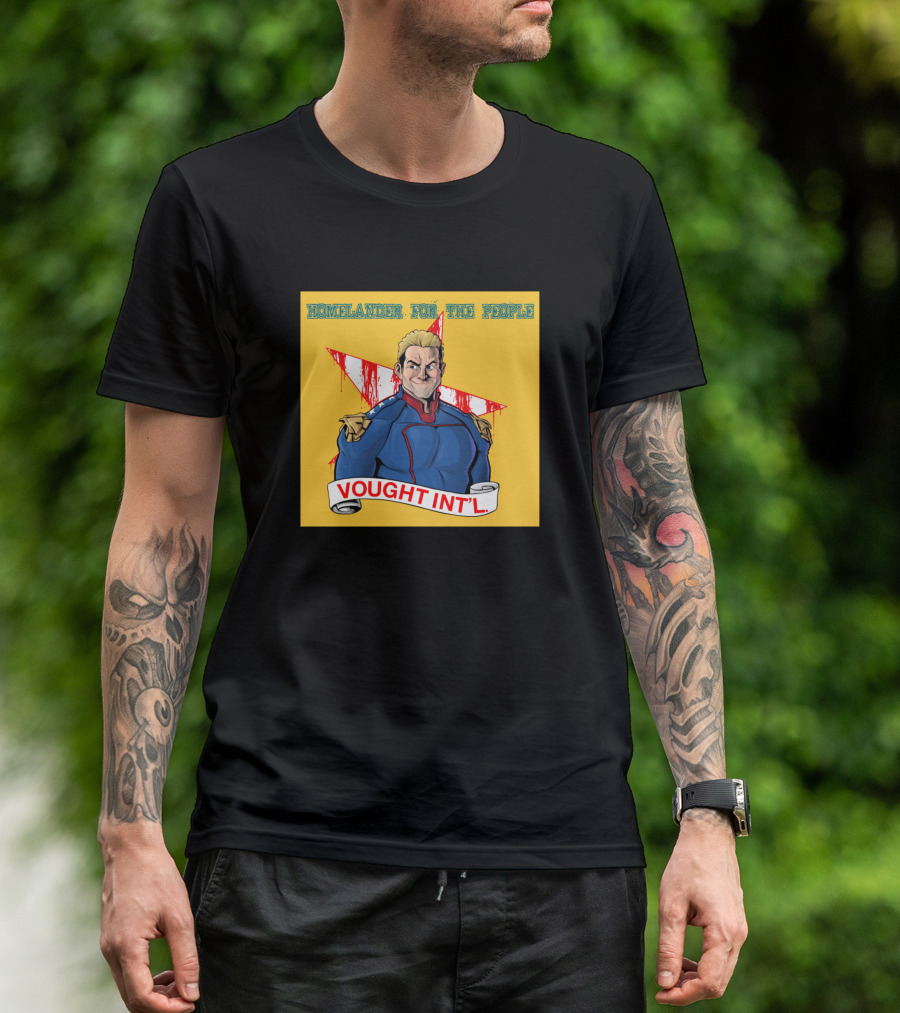 Homelander For The People Vought Int'l Evil Empire T-Shirt