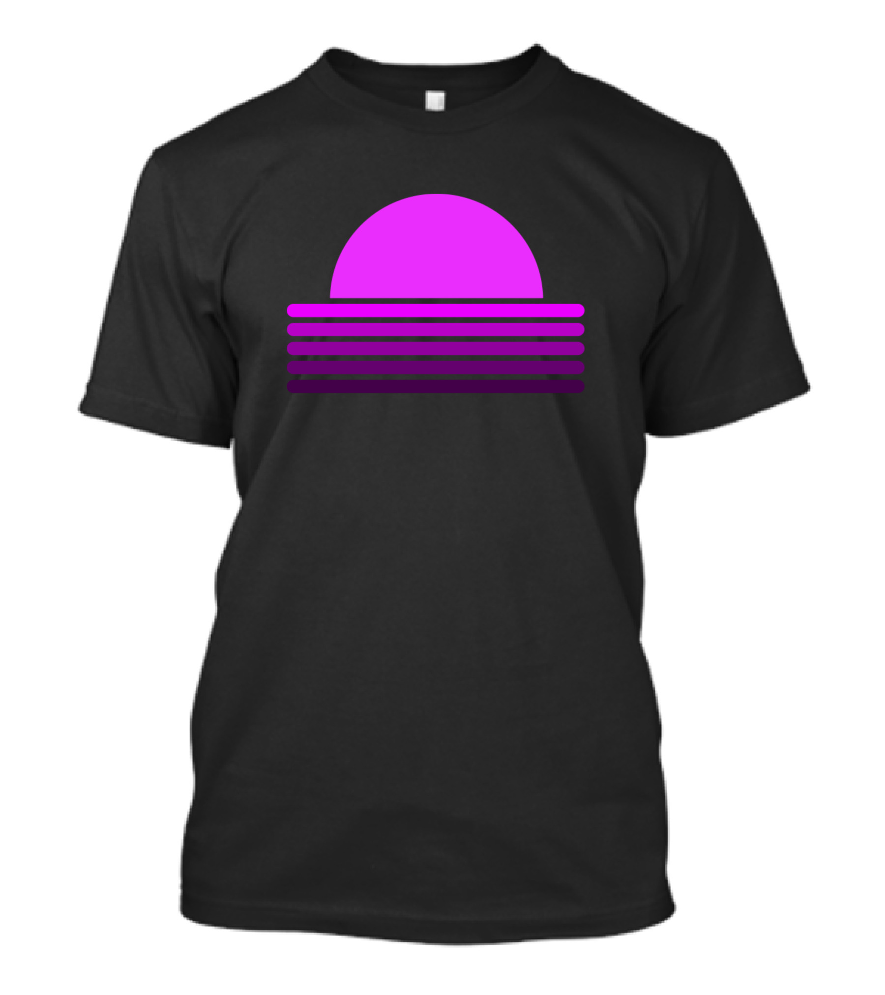 Purple Sunset Horizon T-Shirt