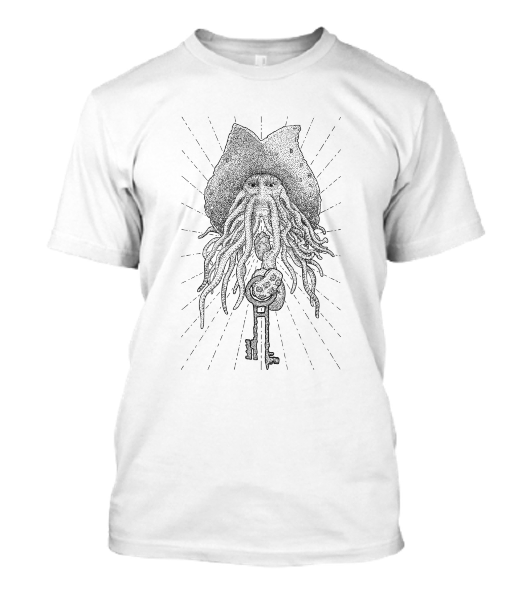 Pirates Of The Caribbean Davy Jones Key T-Shirt