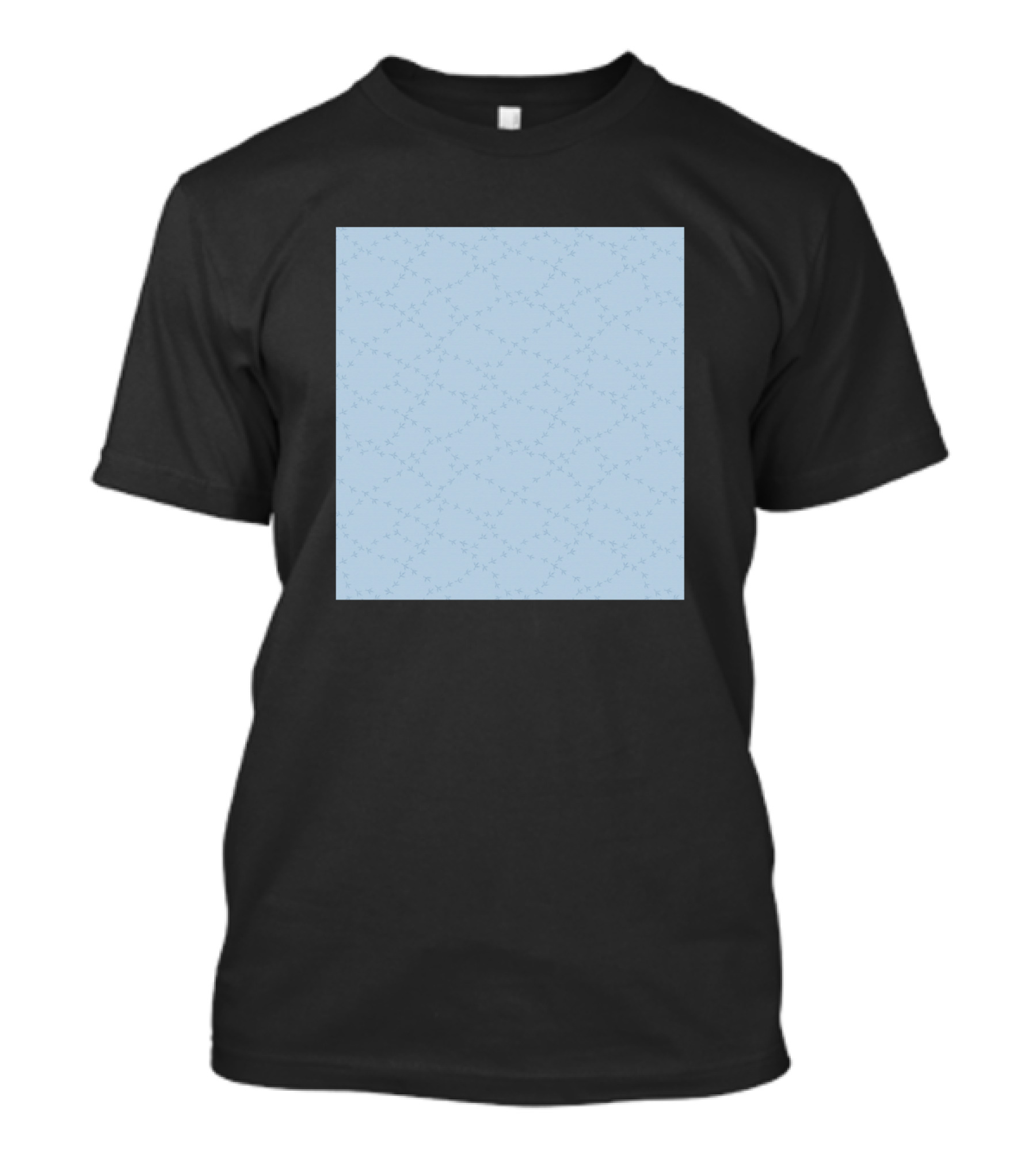 The Trails Of Winter Birds Wandering Paths T-Shirt