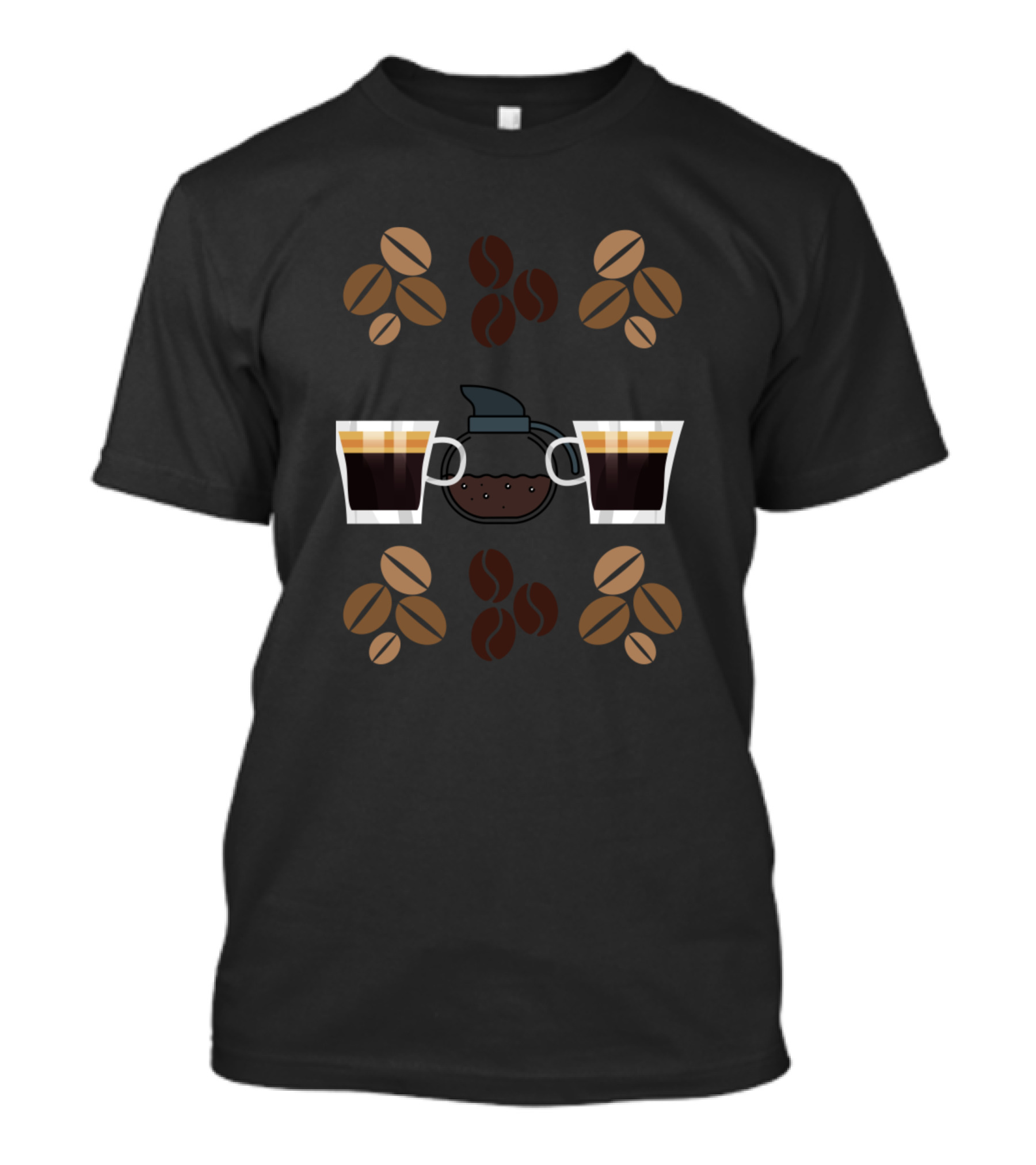 Wild For Coffee Cups Beans Pot Iconic T-Shirt