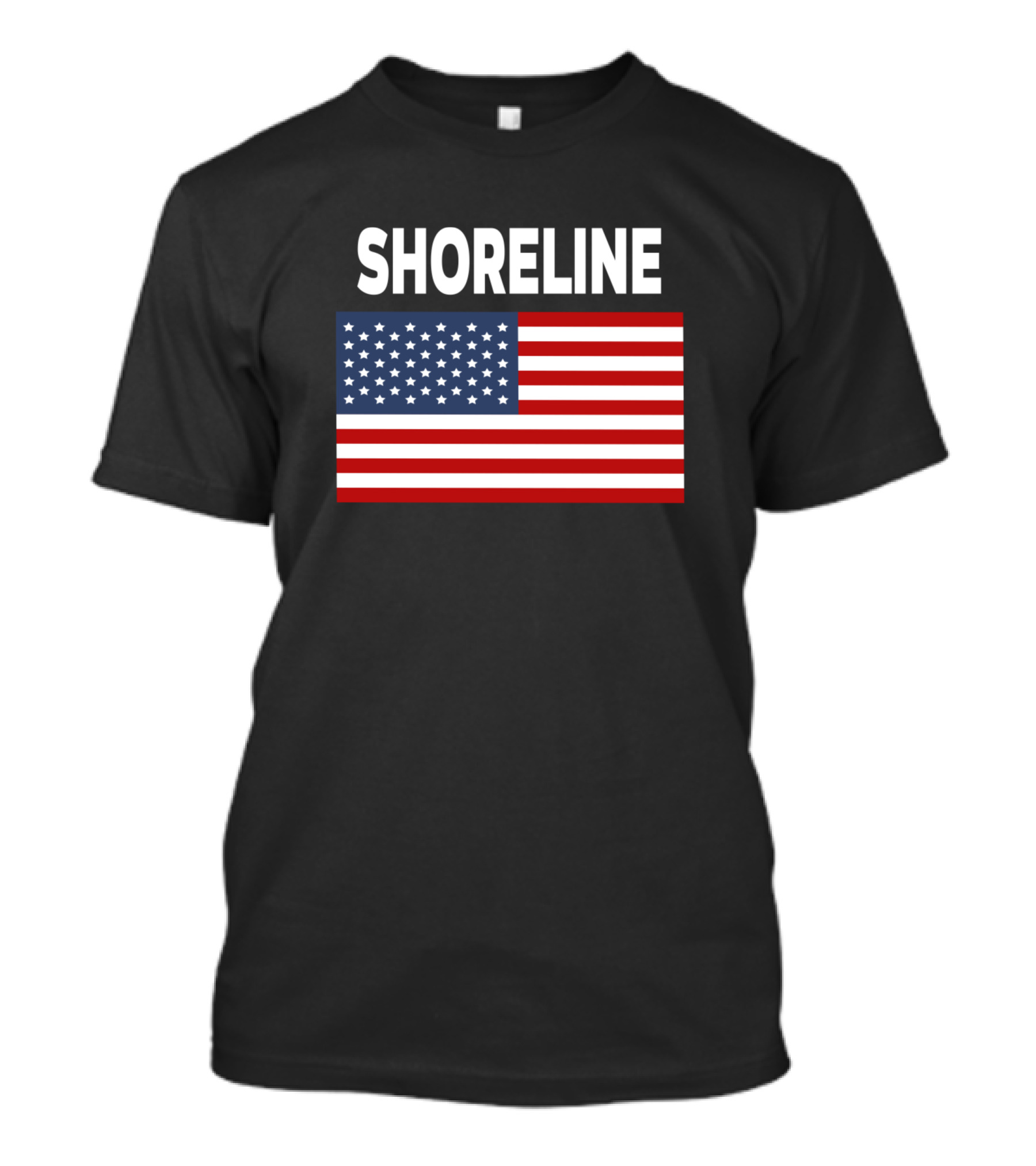SHORELINE American Flag Essence T-Shirt