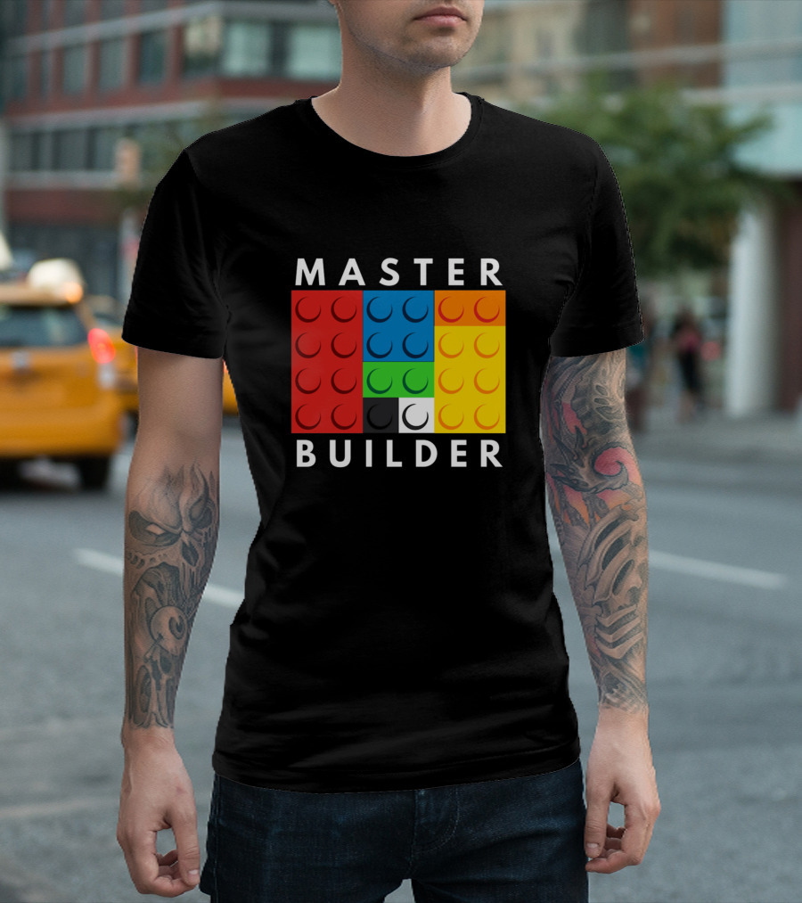 MASTER BUILDER LEGO BLOCKS T-Shirt