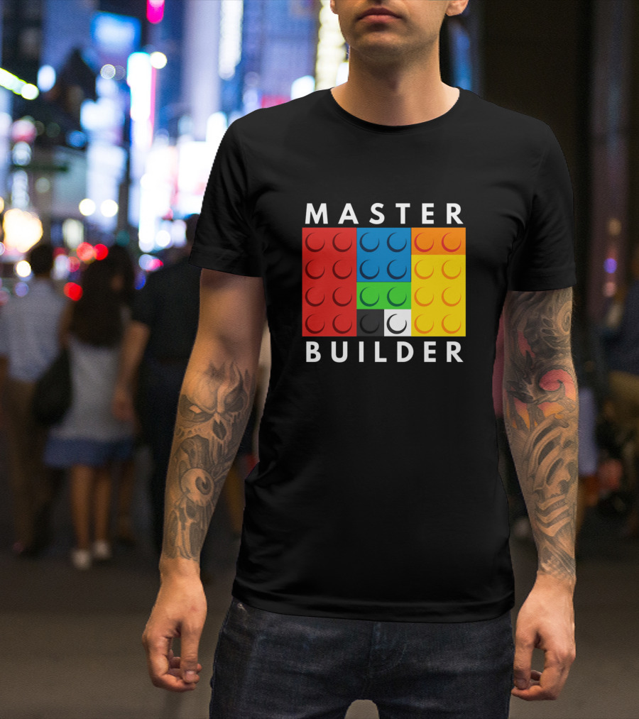 MASTER BUILDER LEGO BLOCKS T-Shirt