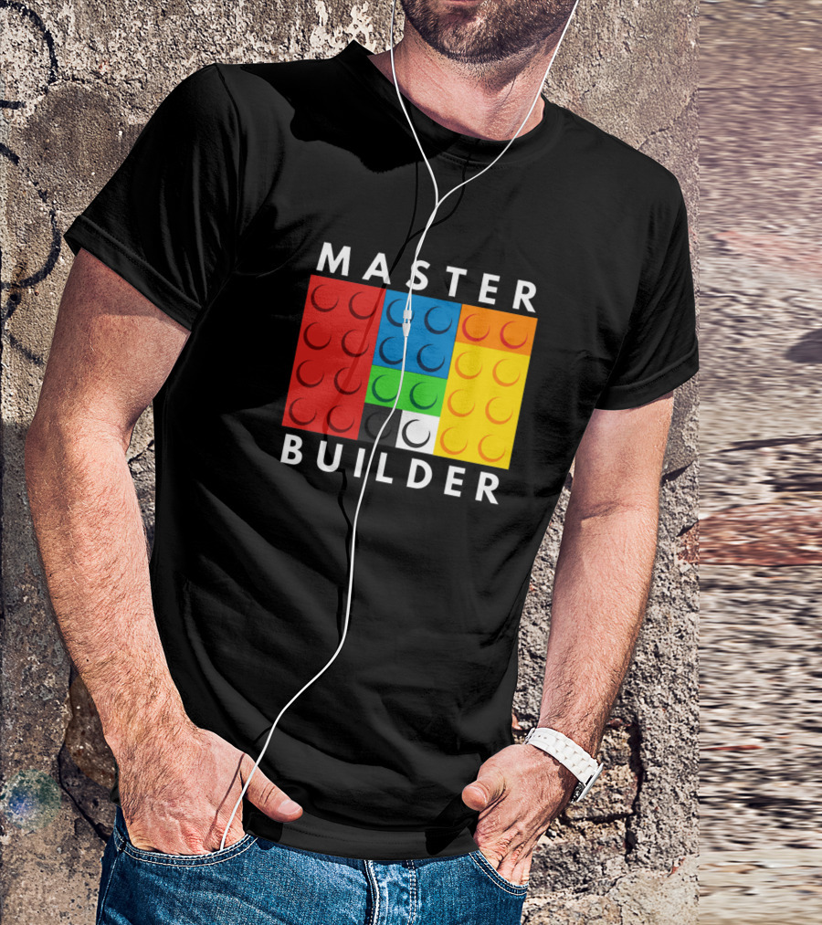 MASTER BUILDER LEGO BLOCKS T-Shirt