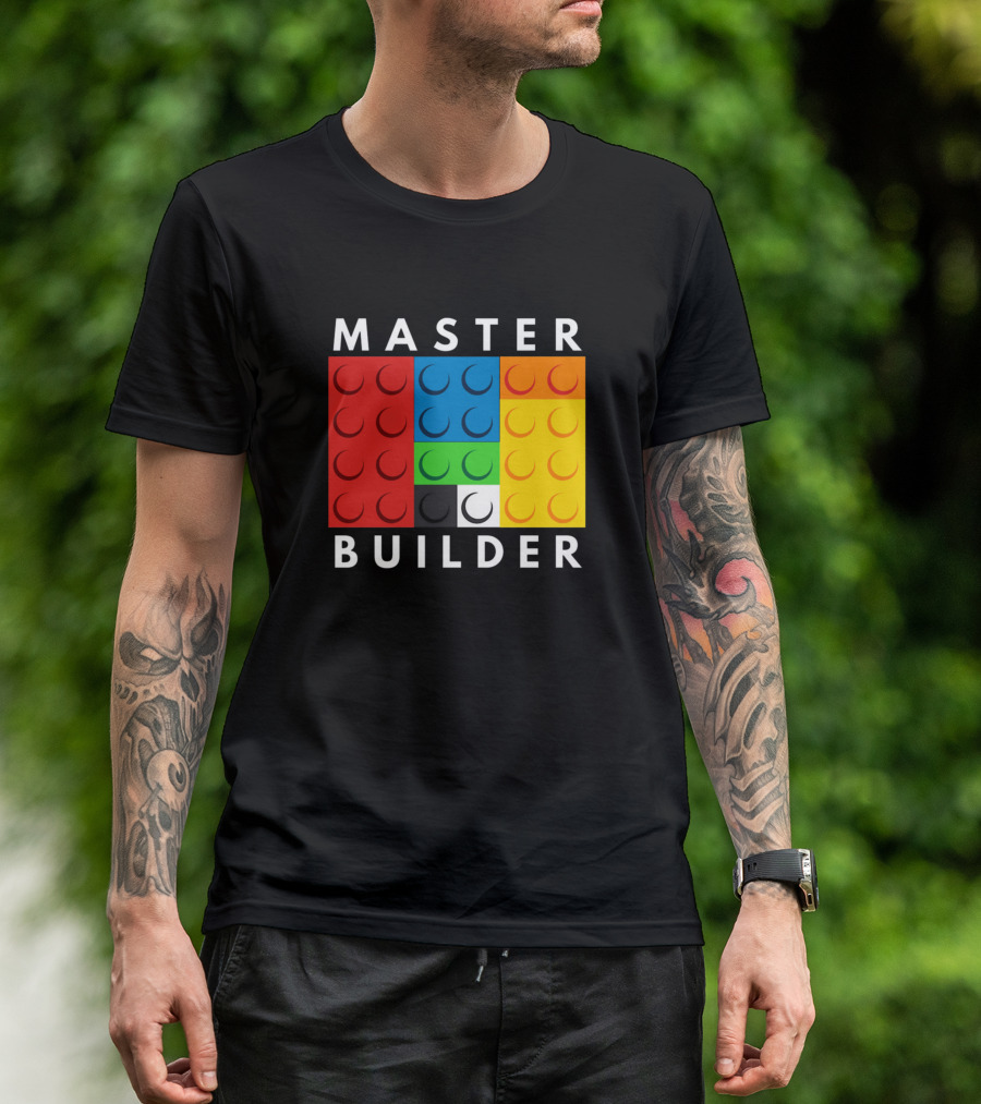 MASTER BUILDER LEGO BLOCKS T-Shirt