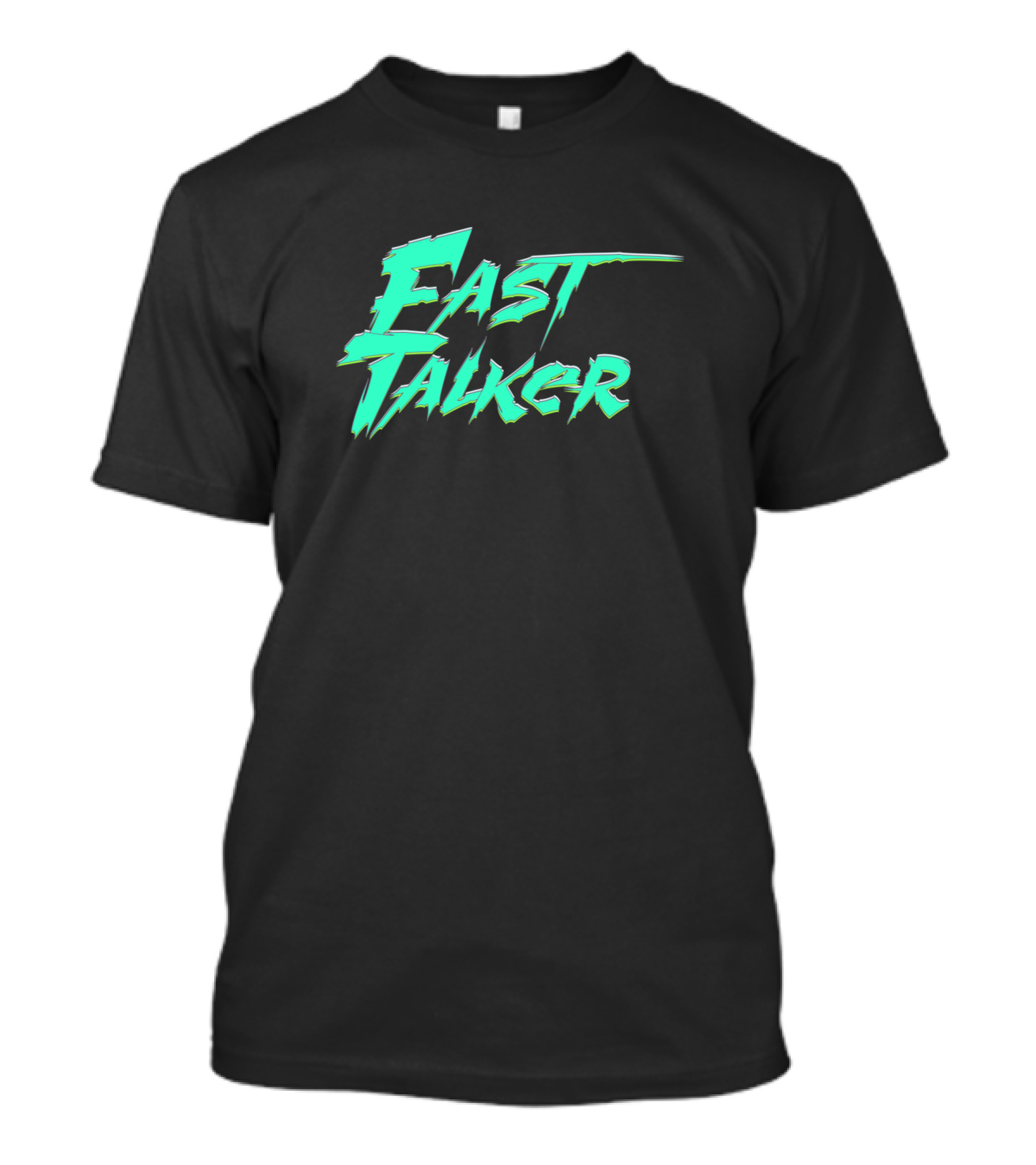 Fast Talker Neon Text T-Shirt