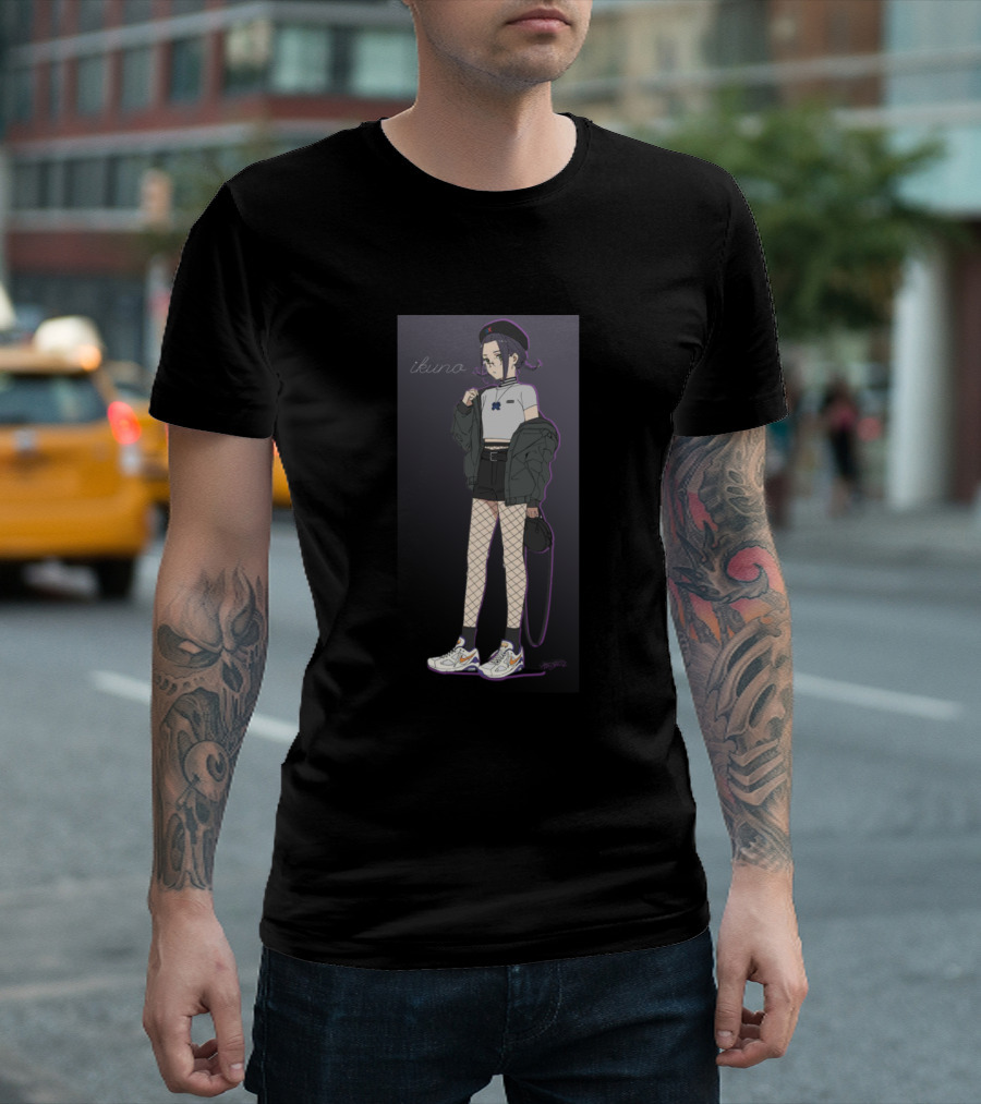 Ikuno Badgirls Street Style Fashion Aesthetic T-Shirt