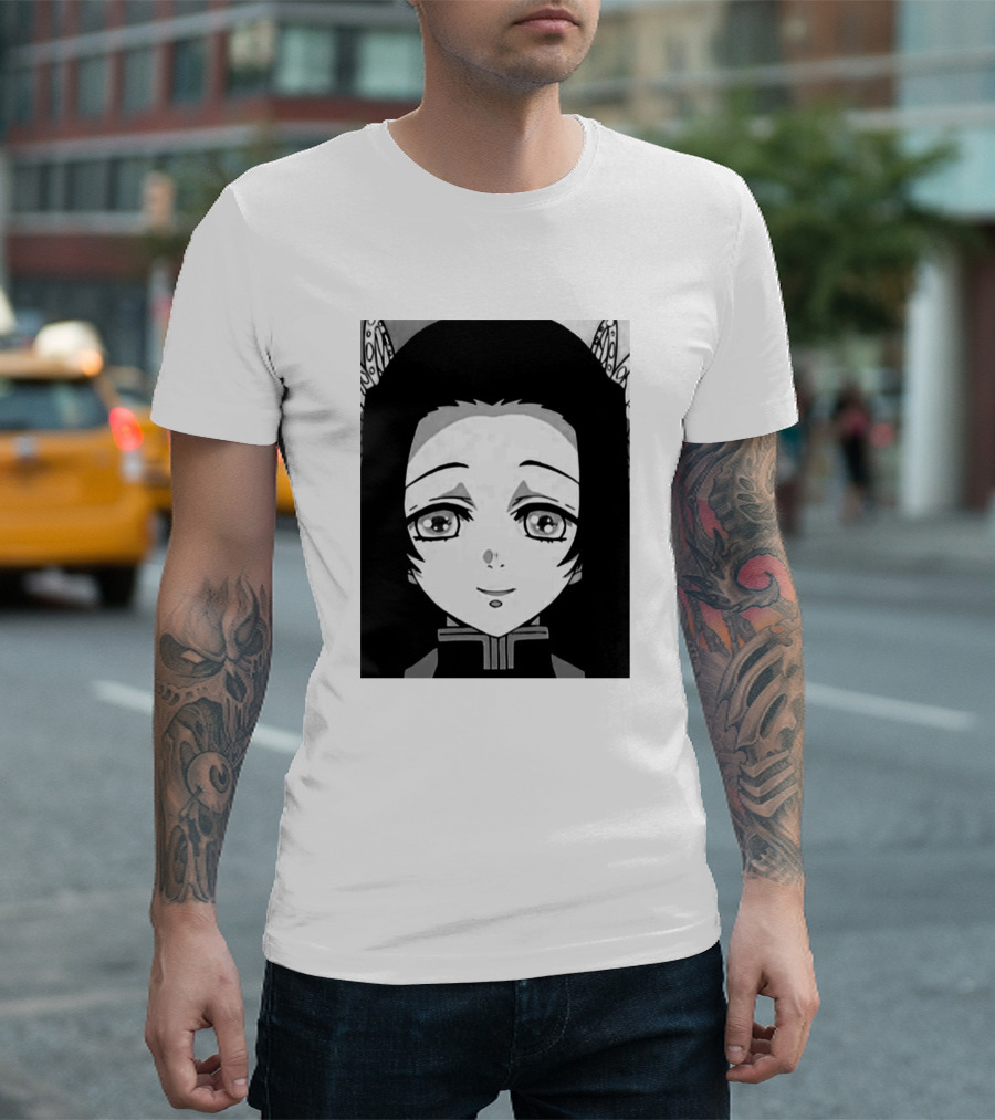 Kanae Kocho Butterfly Hair Demon Slayer Anime Character Fan T-Shirt