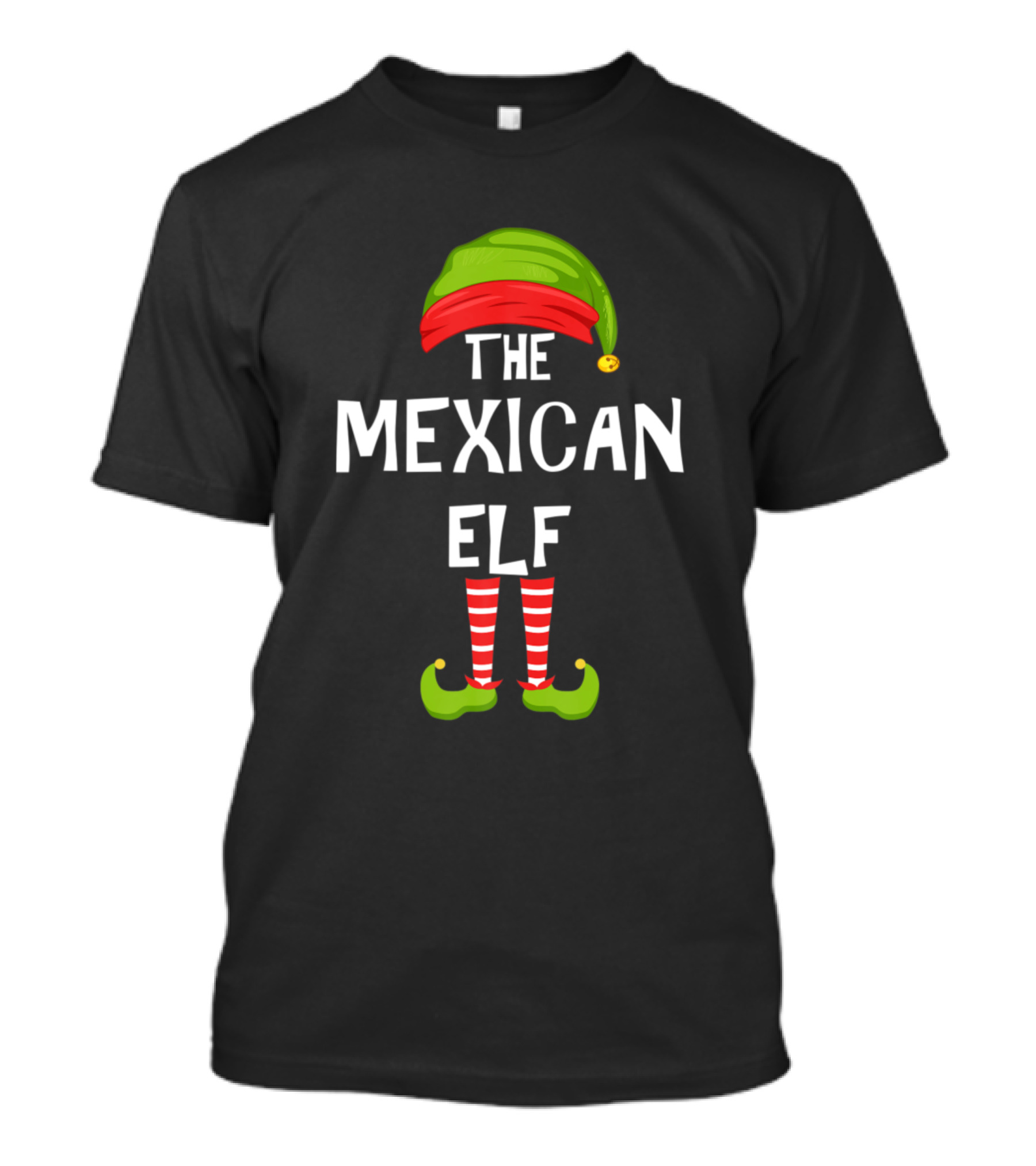 The Mexican Elf Christmas Party Matching Family T-Shirt