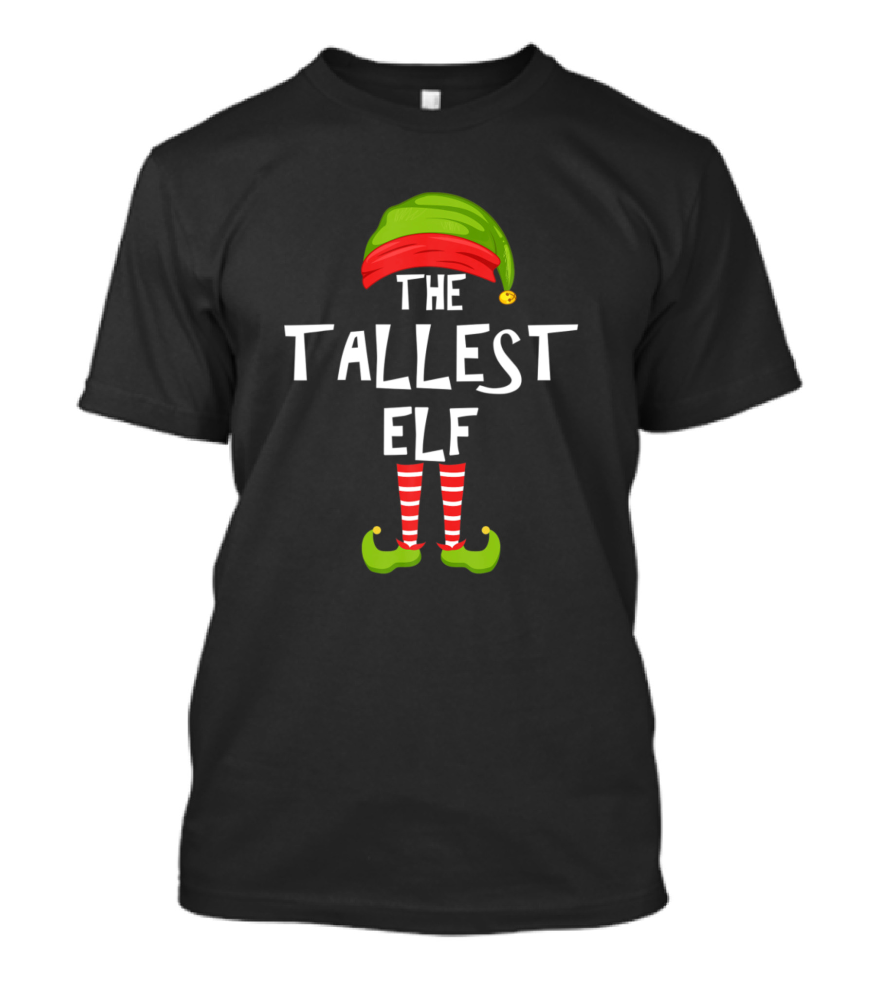 Tallest Elf Family Christmas Party Matching T-Shirt