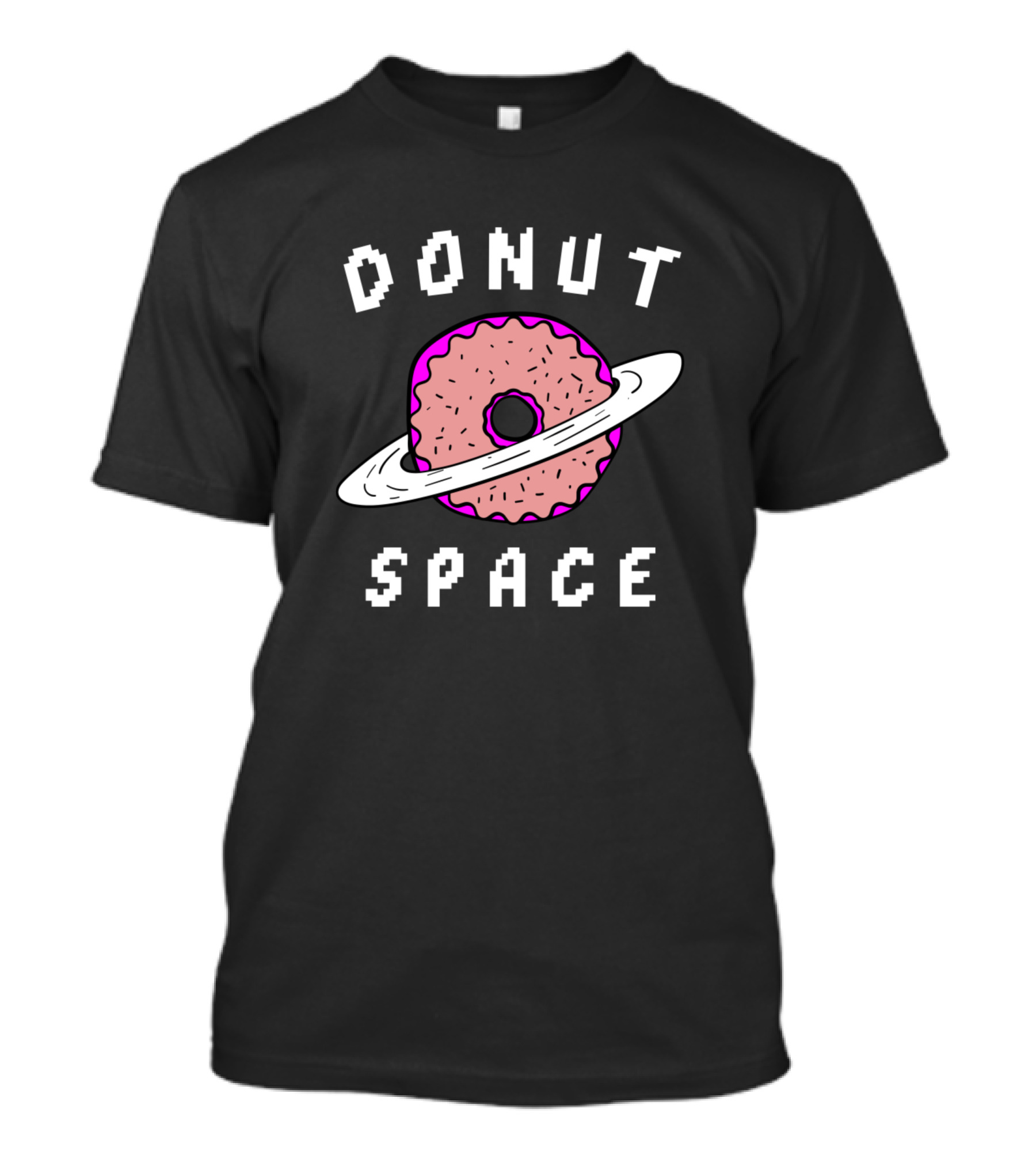 Donut Space Planet Ufo T-Shirt
