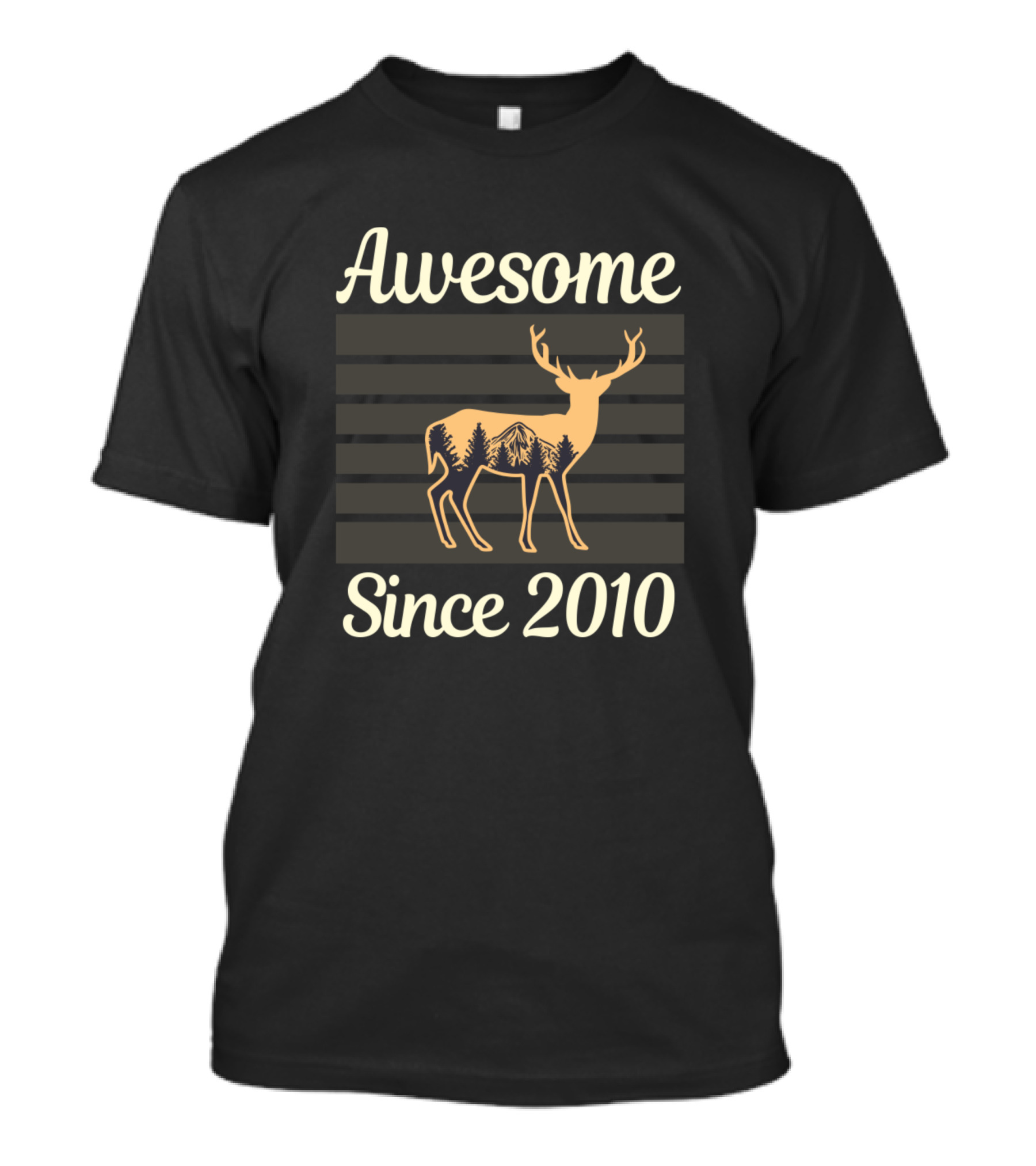 Awesome Deer Since 2010 T-Shirt