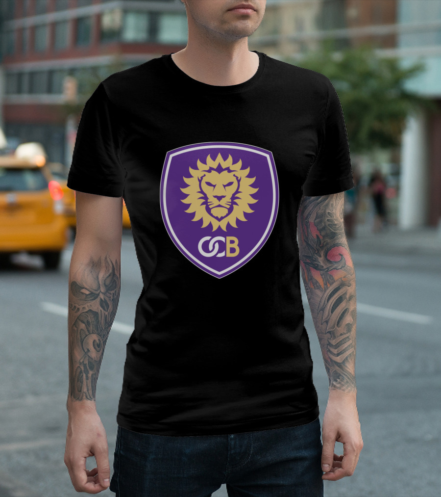 Orlando City B Soccer Club Lion Crest T-Shirt