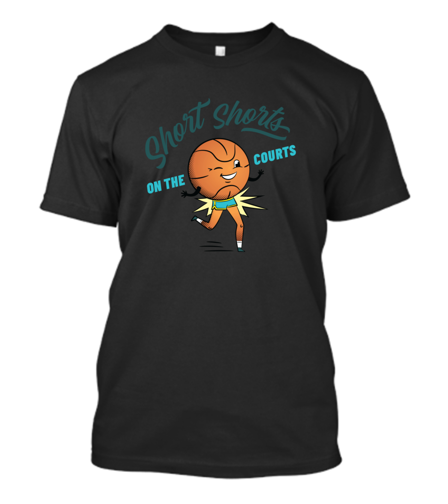 Short Shorts On The Courts T-Shirt