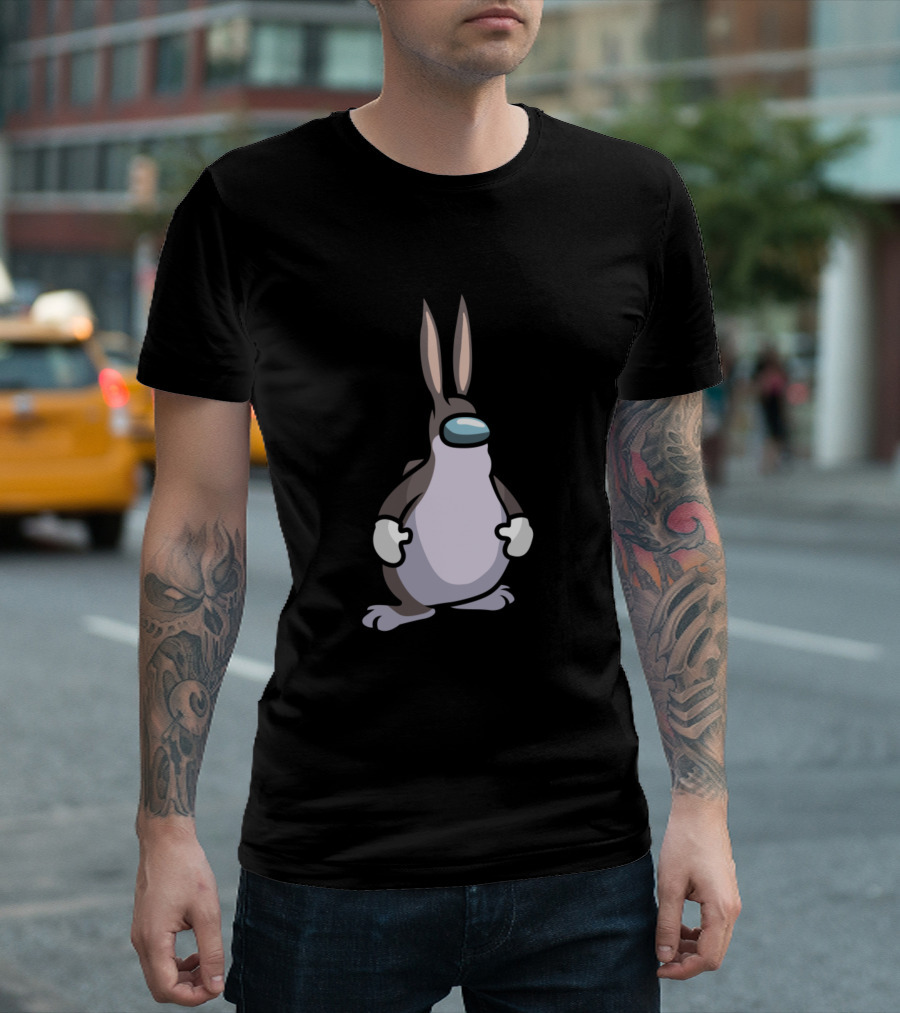 Big Chungus Among Us Crossover Astronaut T-Shirt