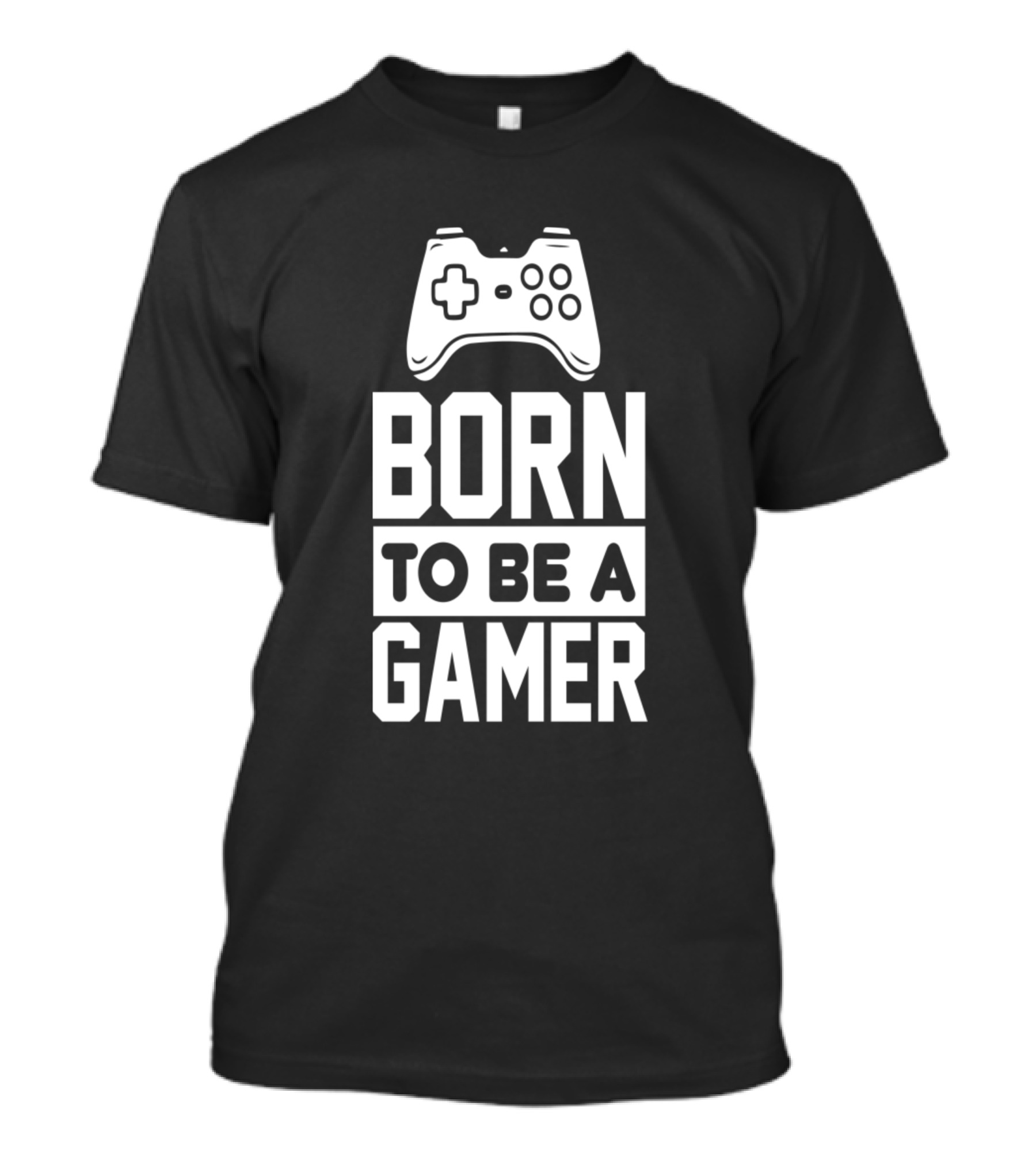 Born To Be A Gamer Controller Passion Play T-Shirt