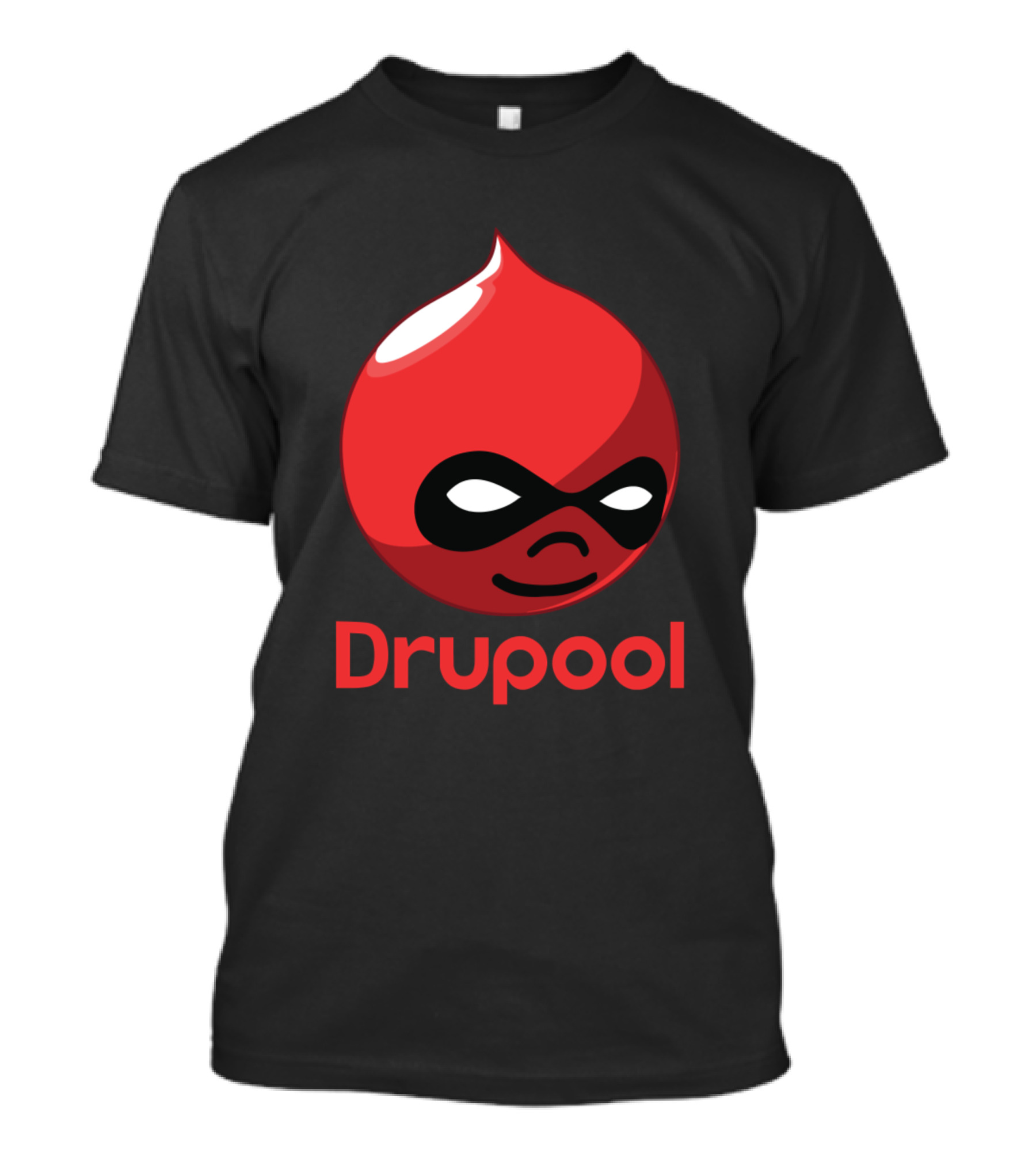 Drupool Red Masked Icon Mashup T-Shirt