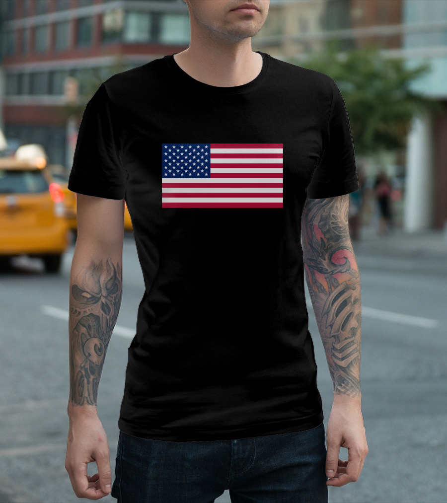 Flag Of The United States Of America USA T-Shirt