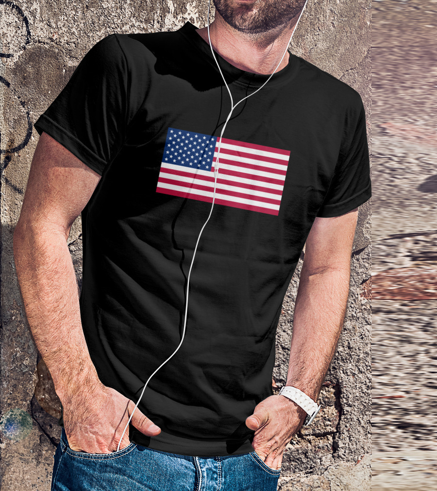 Flag Of The United States Of America USA T-Shirt