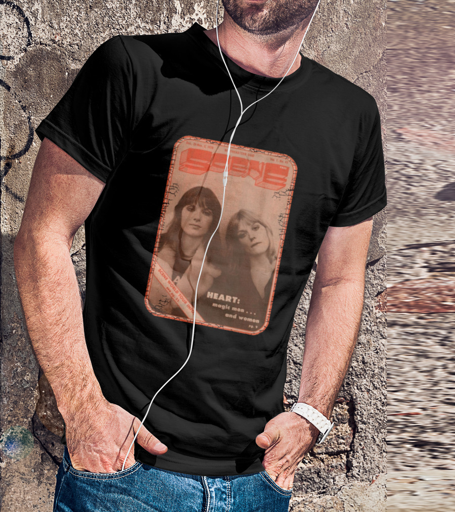 Scene Northeastern Ohio Dec. 9-23, 1976 Heart Magic Man World Tour 1976 T-Shirt
