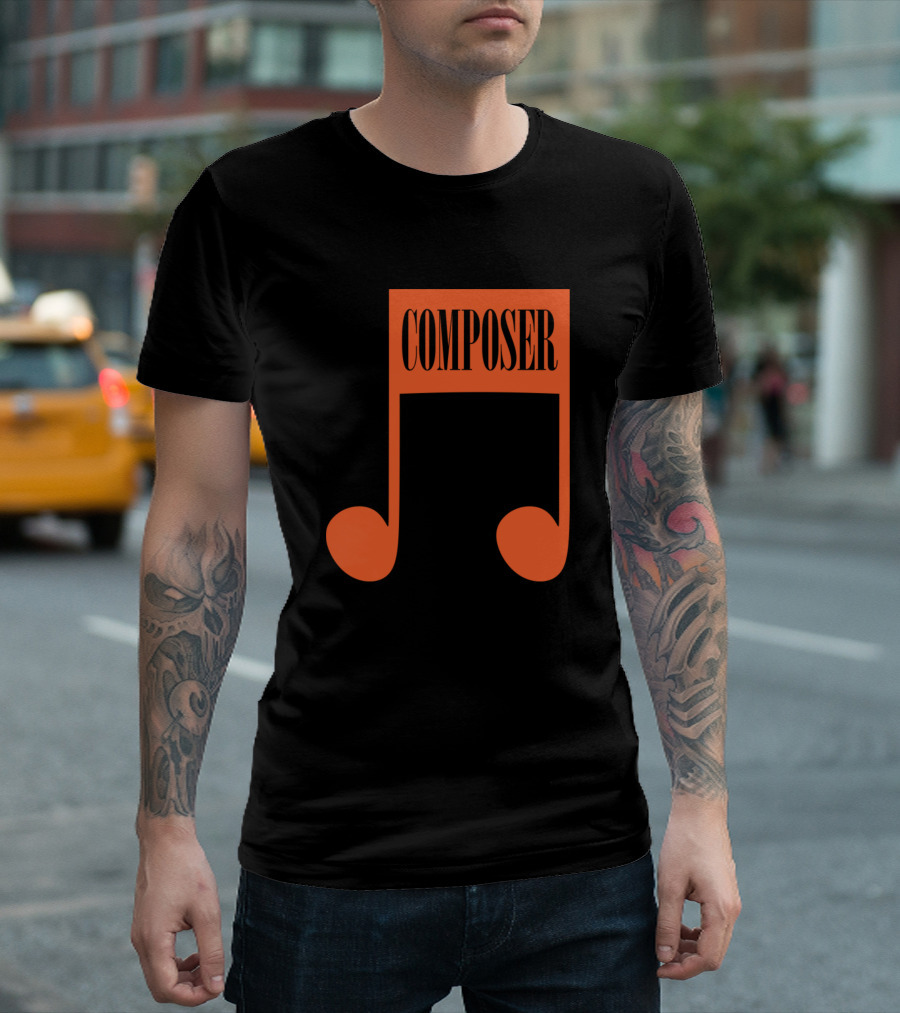 Composer Musical Note T-Shirt