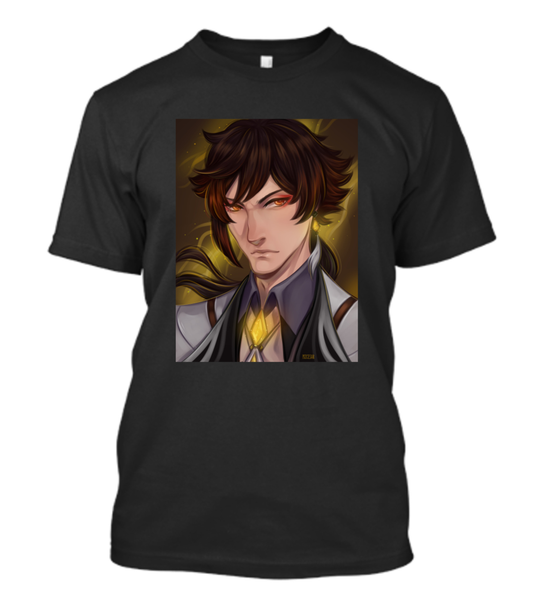 Zhongli Genshin Impact Character T-Shirt