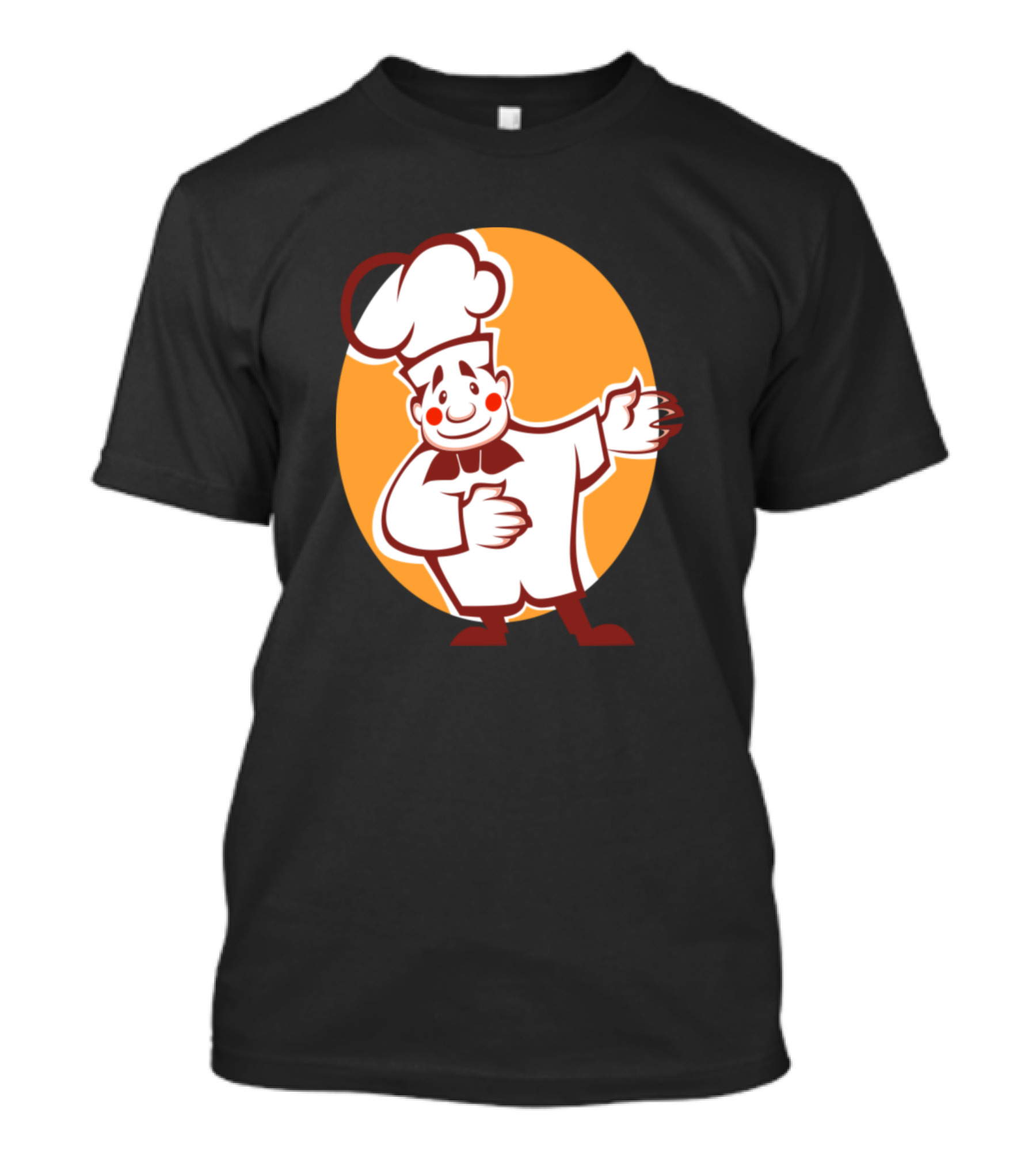Chef B60a8 Vintage Cartoon Character Icon With Toque HuARD.appspot.com T-Shirt
