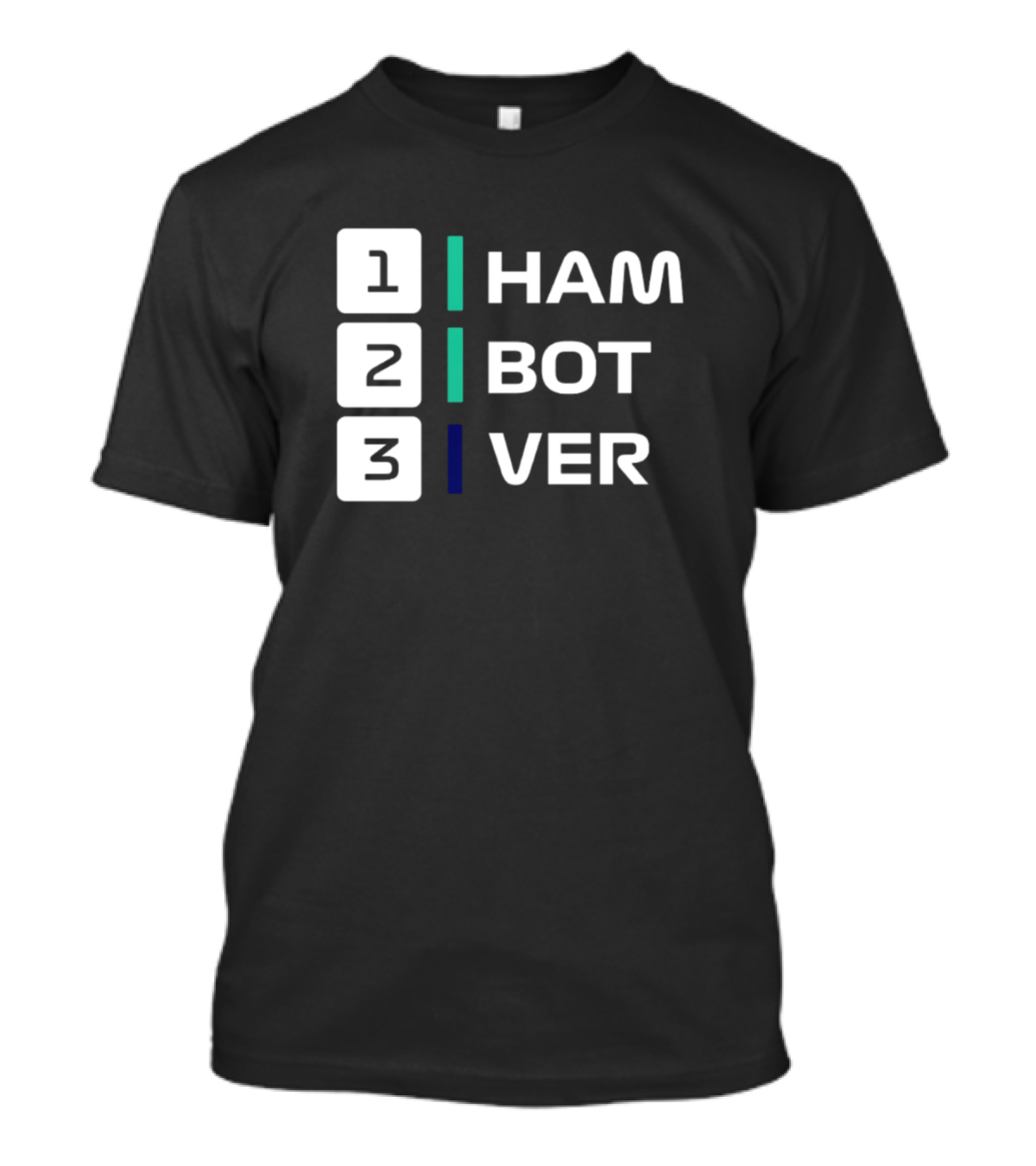 1 HAM 2 BOT 3 VER F1 Racing T-Shirt