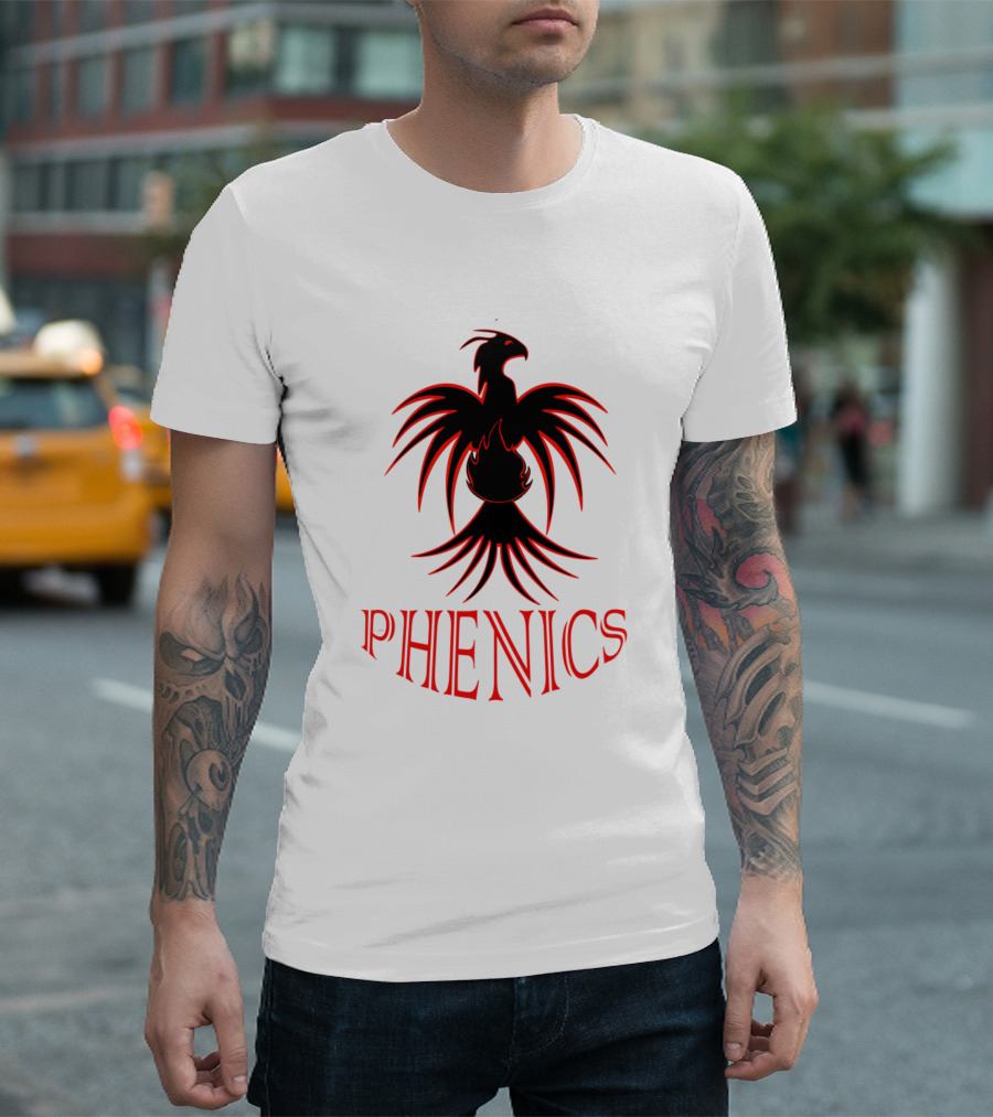 Phenics Red Phoenix Emblem T-Shirt