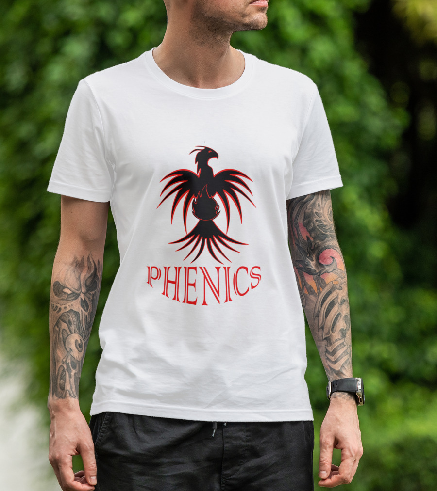 Phenics Red Phoenix Emblem T-Shirt