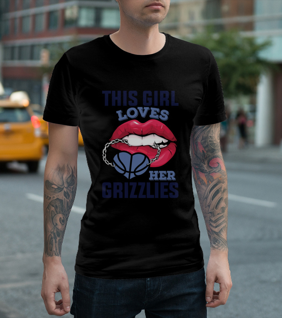 This Girl Loves Her Grizzlies Basketball T-Shirt