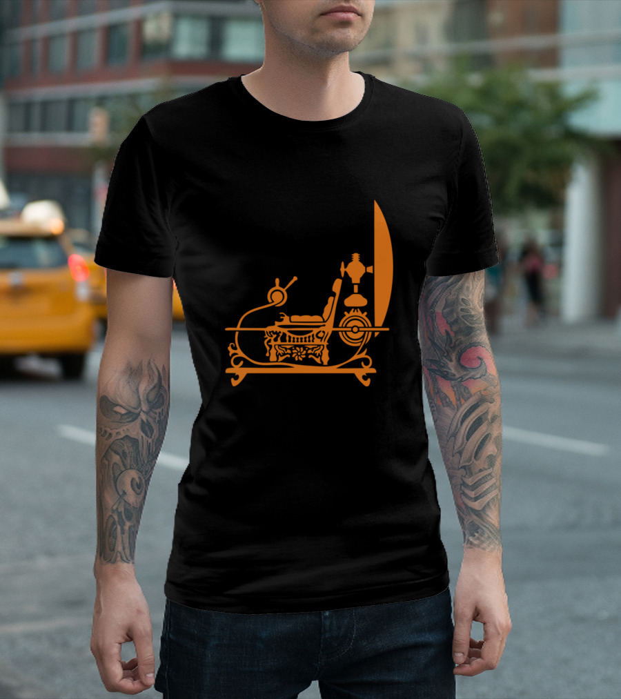 The Time Machine HG Wells Vintage Sci-Fi T-Shirt