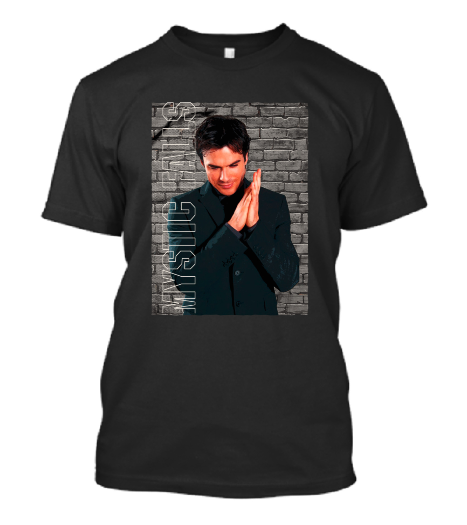 Tvd Vampire Damon Mystic Falls Vintage T-Shirt