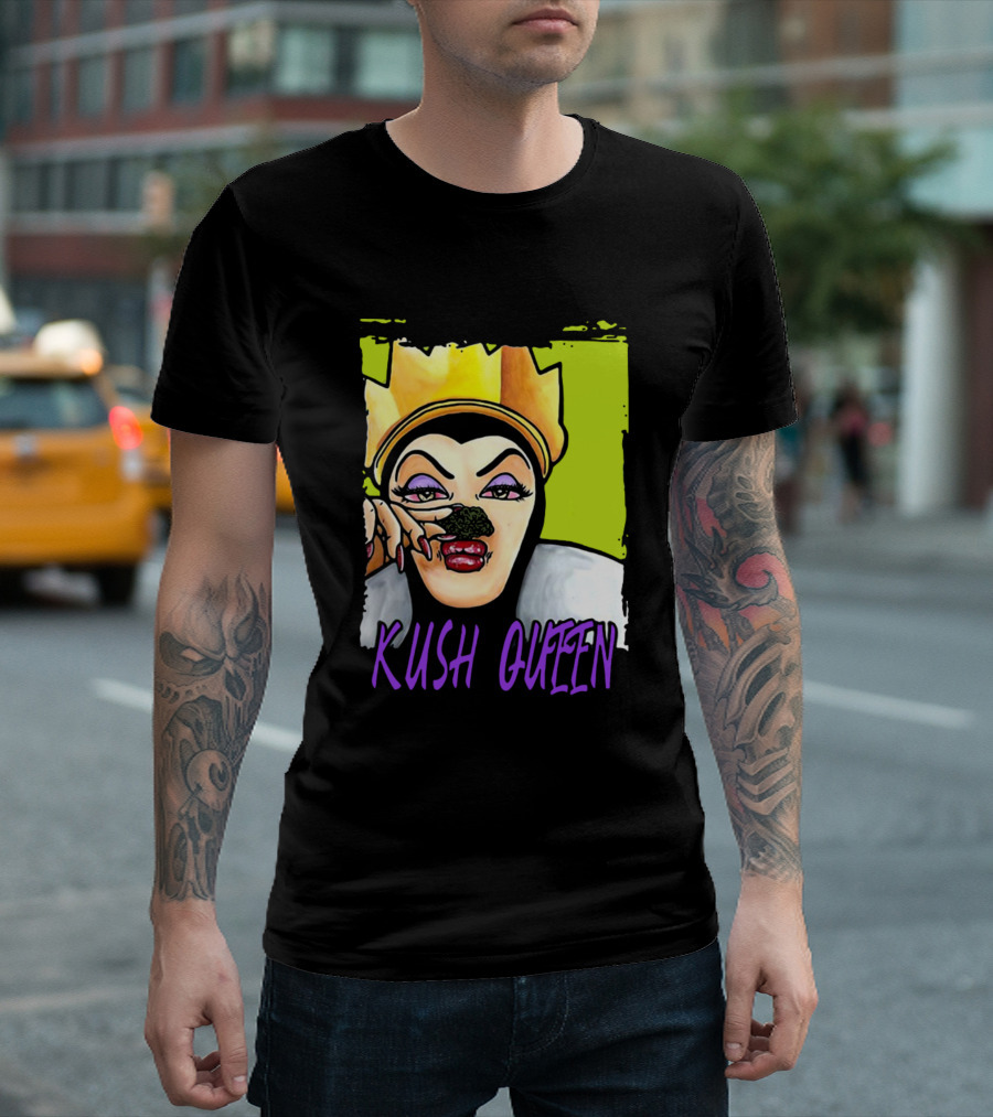 Kush Queen Weed Cannabis T-Shirt