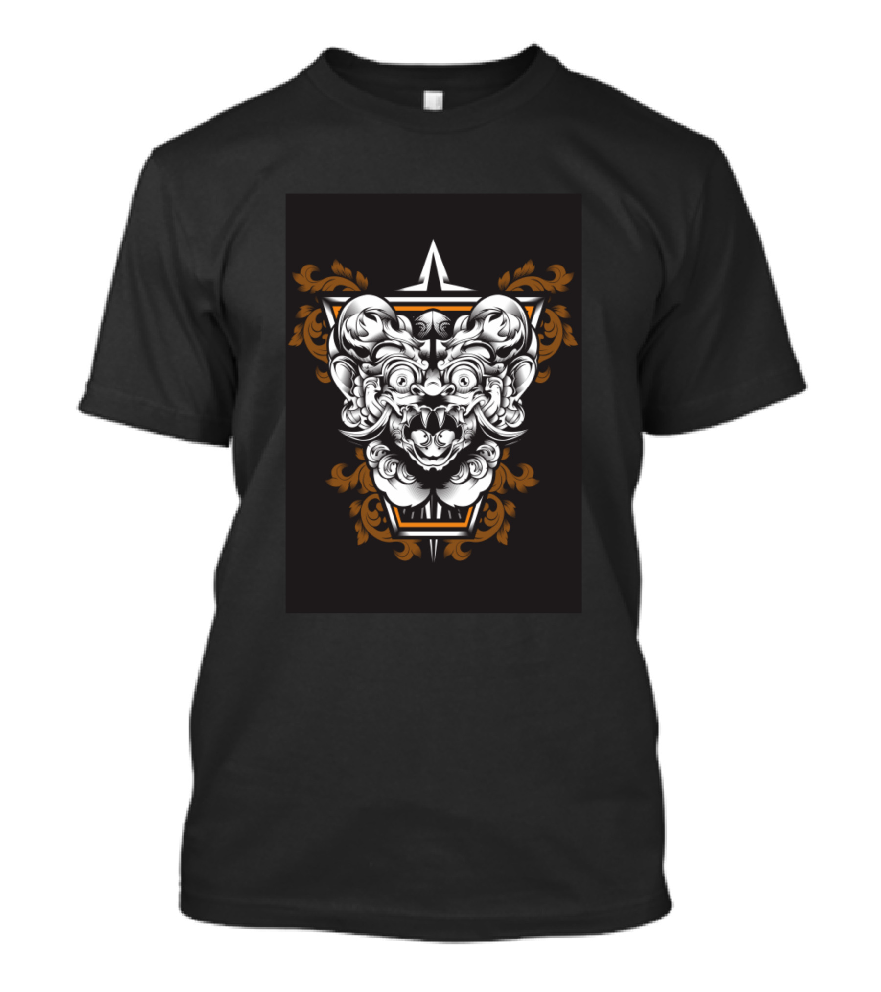 Anubis Mask Ornate Decorative T-Shirt