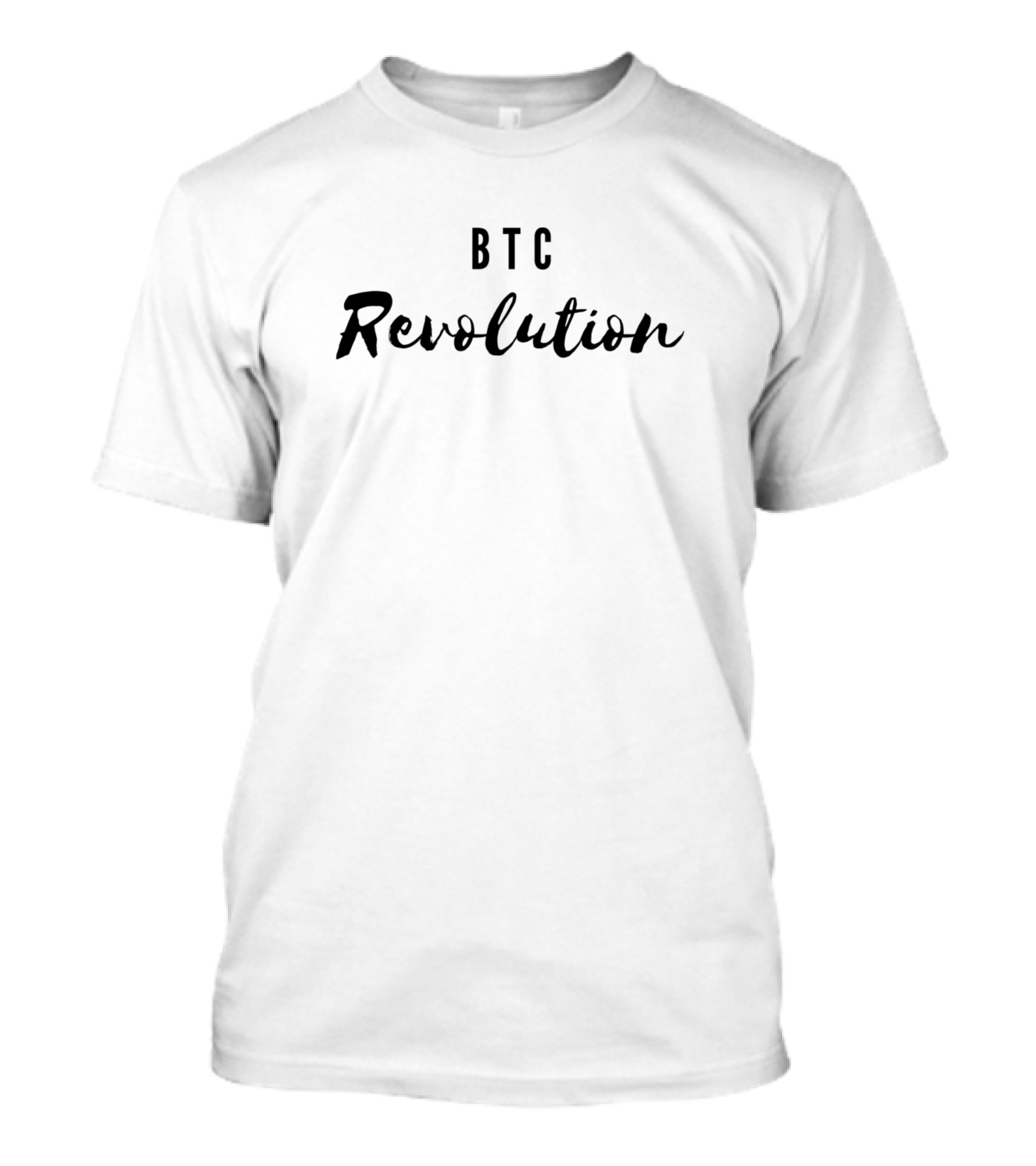 BTC Revolution Cryptocurrency Innovation T-Shirt